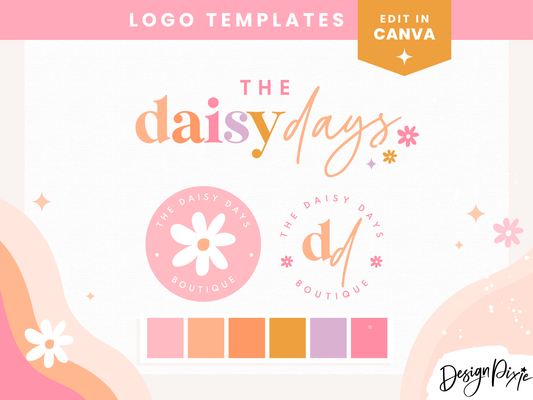 Daisy Days Logo Template