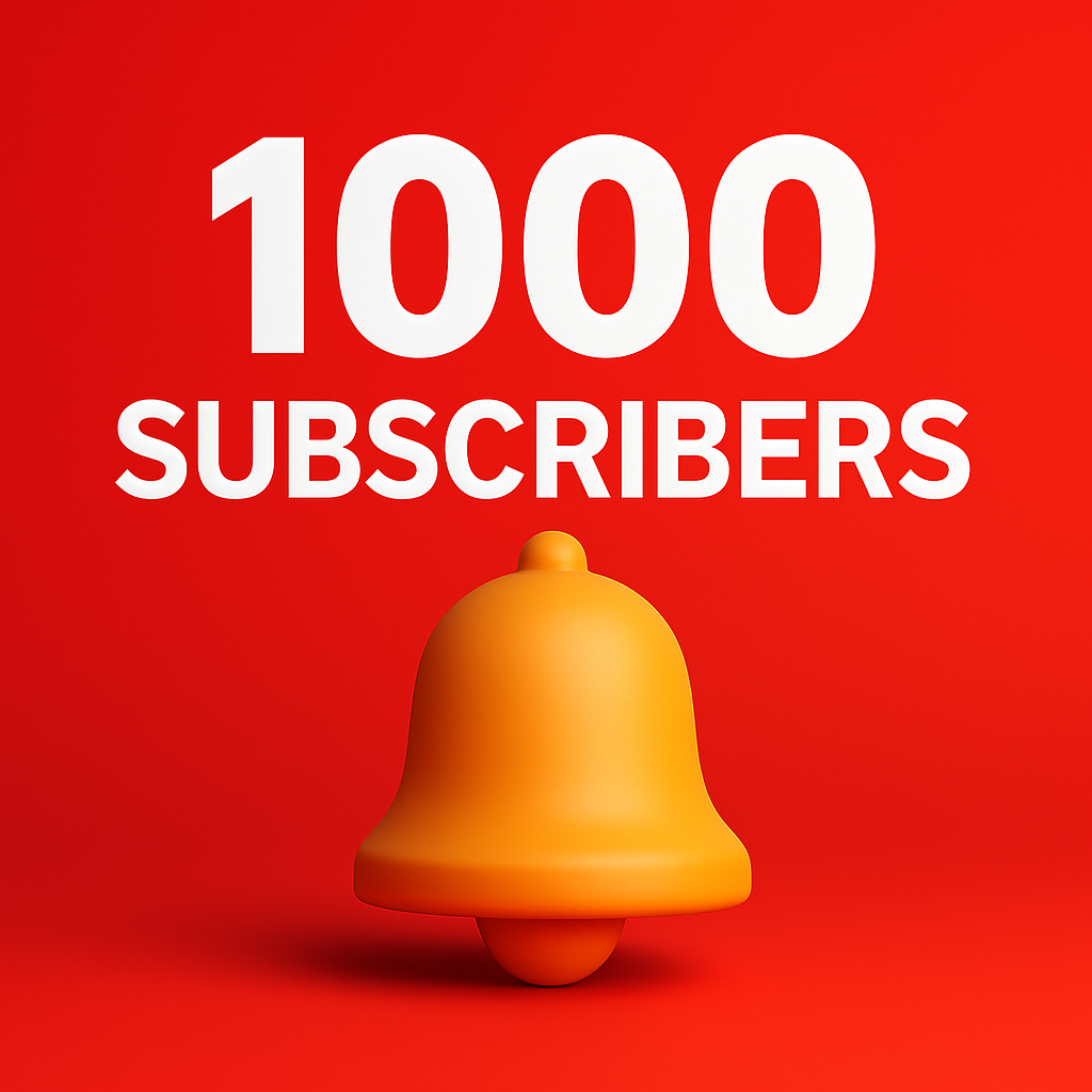 100% Real Subscribers 🔔🔔