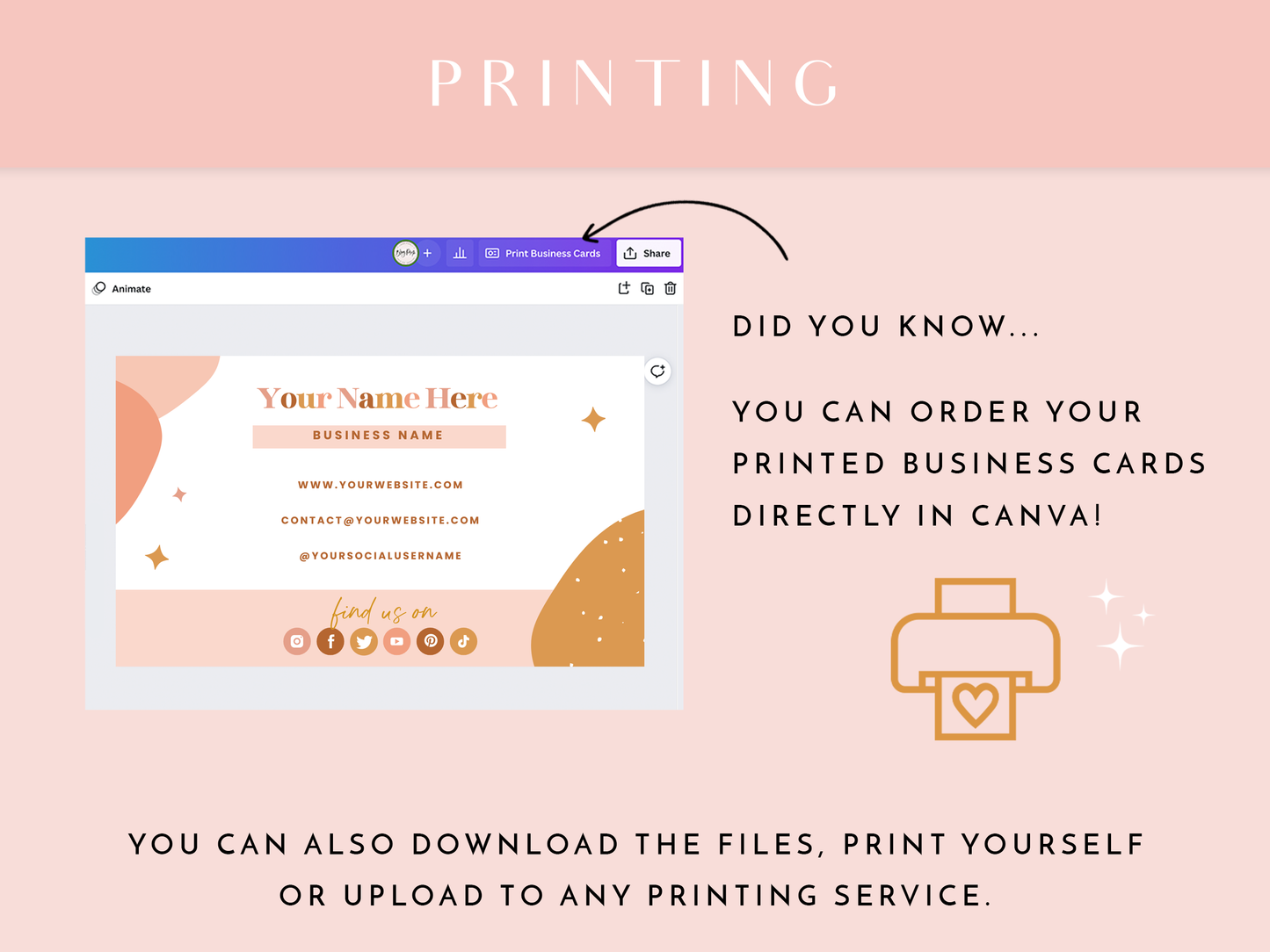 Daze Business Card Template