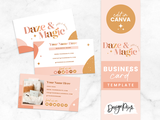 Daze Business Card Template