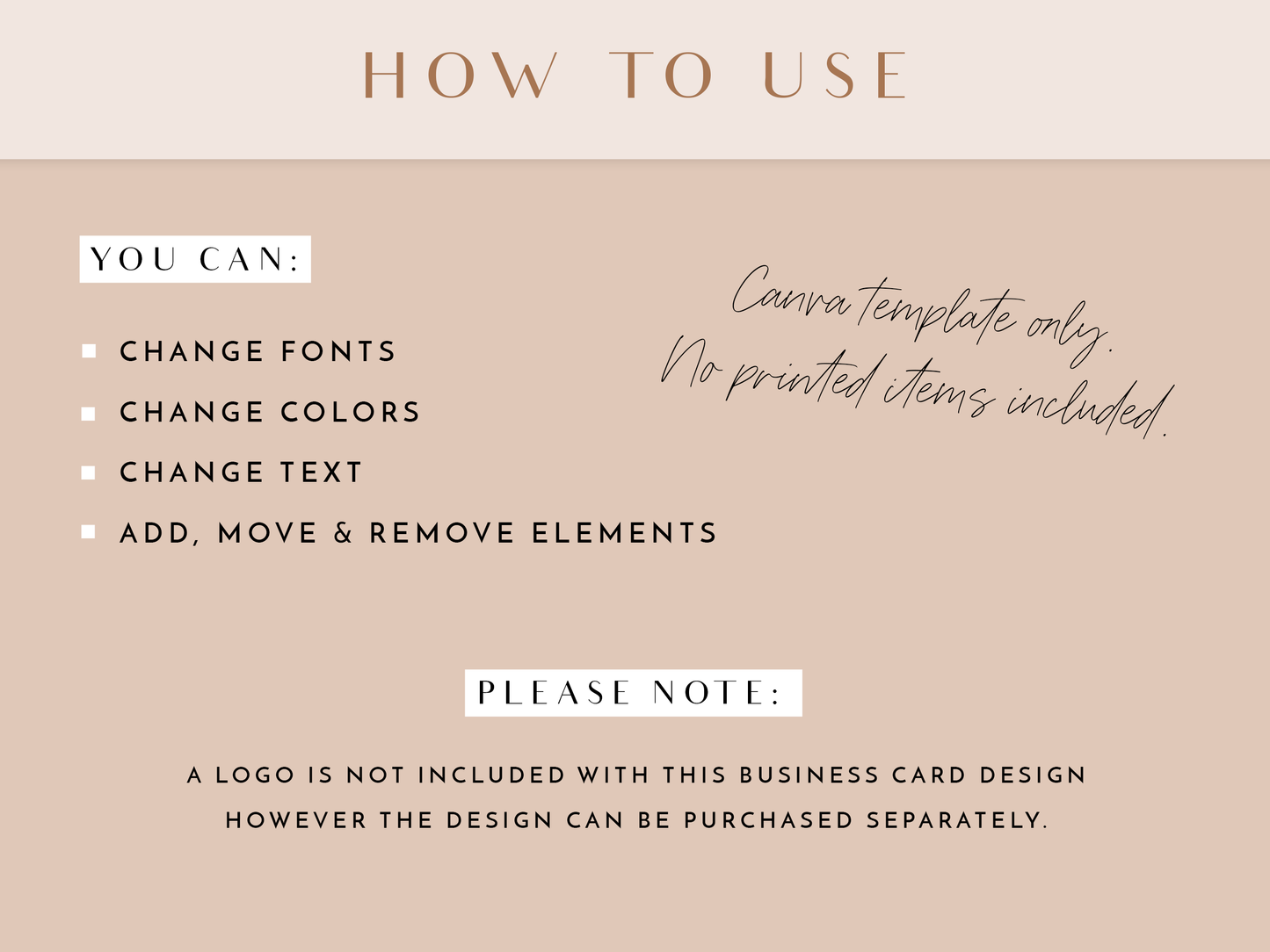 Business Card Template - Harper Skies