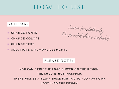 Shine Sista Business Card Template