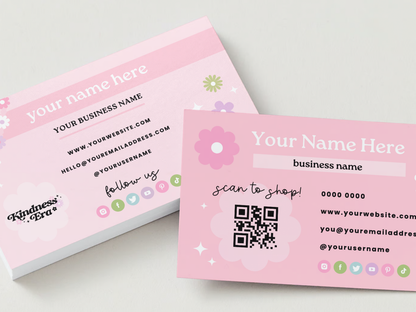 Business Card Template - Kindness Era
