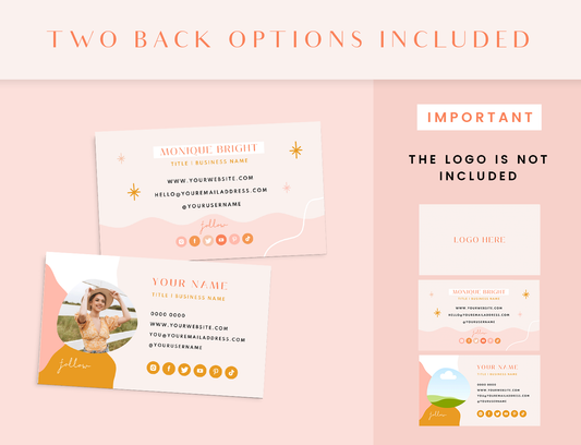 Studio Joy Business Card Template