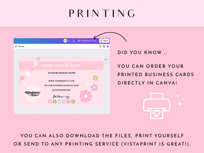 Business Card Template - Kindness Era
