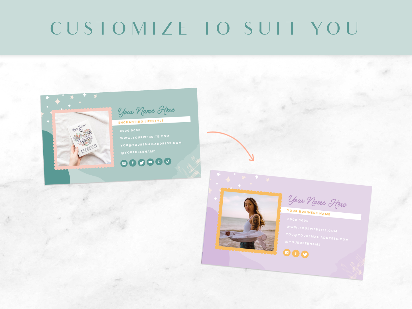 Enchanting Business Card Template