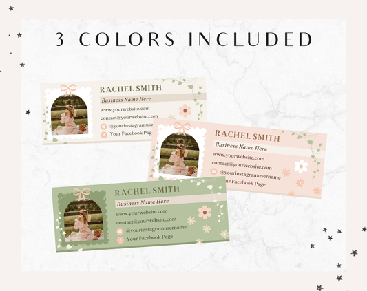 Cottagecore Email Signature Template