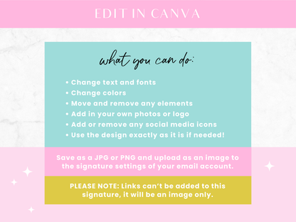 Craft Email Signature Template