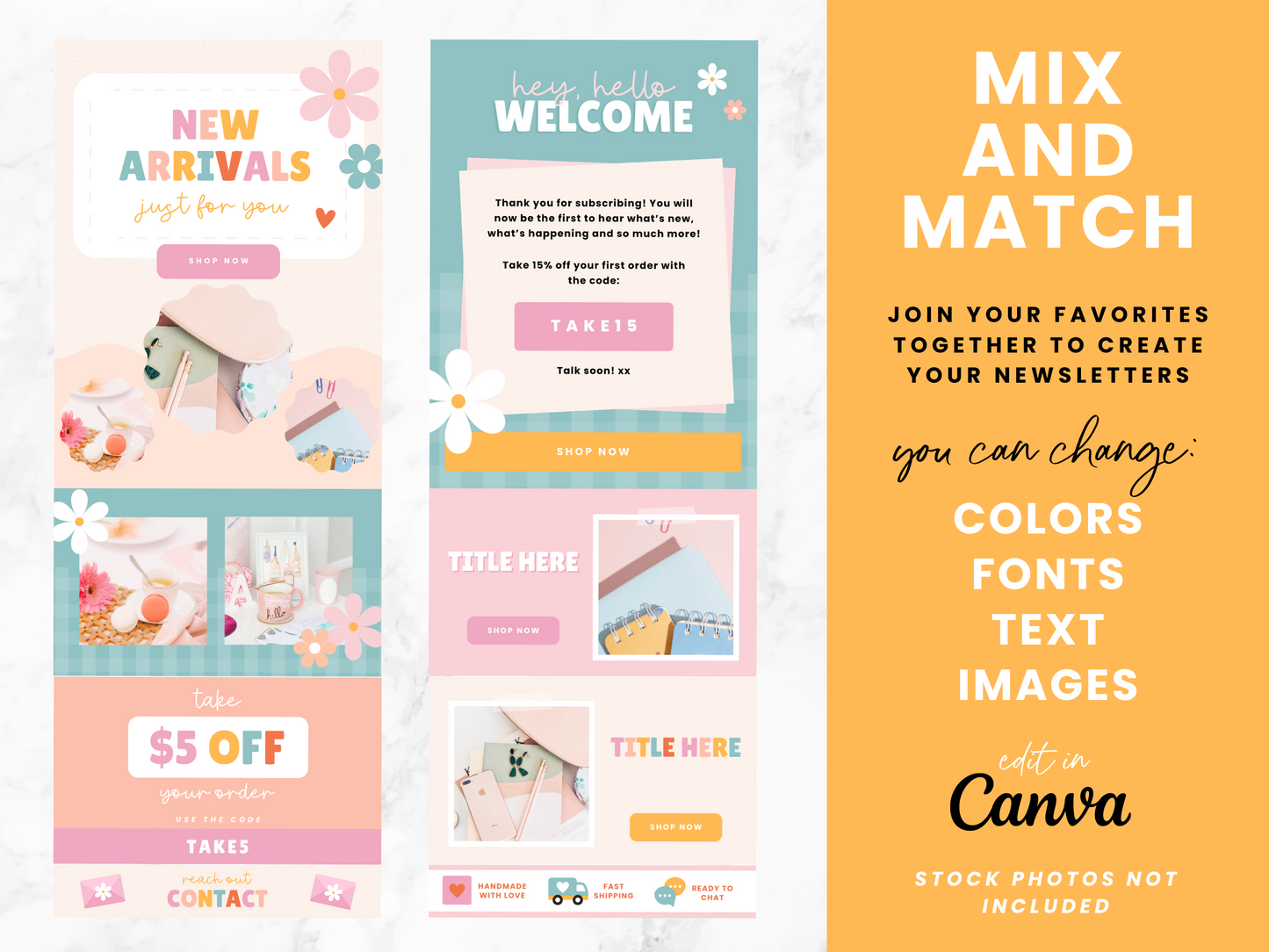 Email Marketing Templates - So Stitch