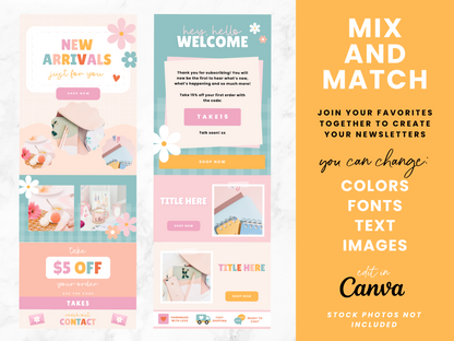 Email Marketing Templates - So Stitch