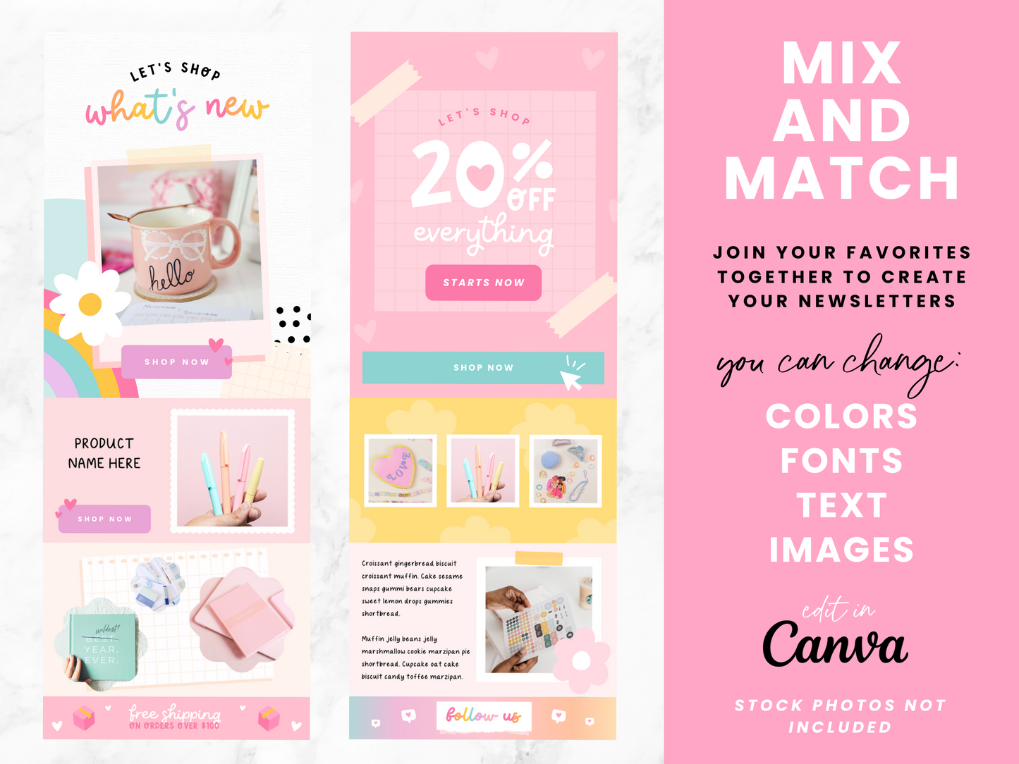 Playful Email Marketing Templates