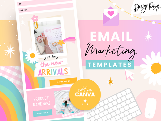 Email Marketing Templates - Rainbow Journal