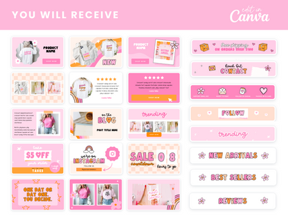 Email Marketing Templates - Sweet Threads