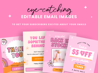 Email Marketing Templates - Sweet Threads