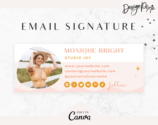 Studio Joy Email Signature Template 2