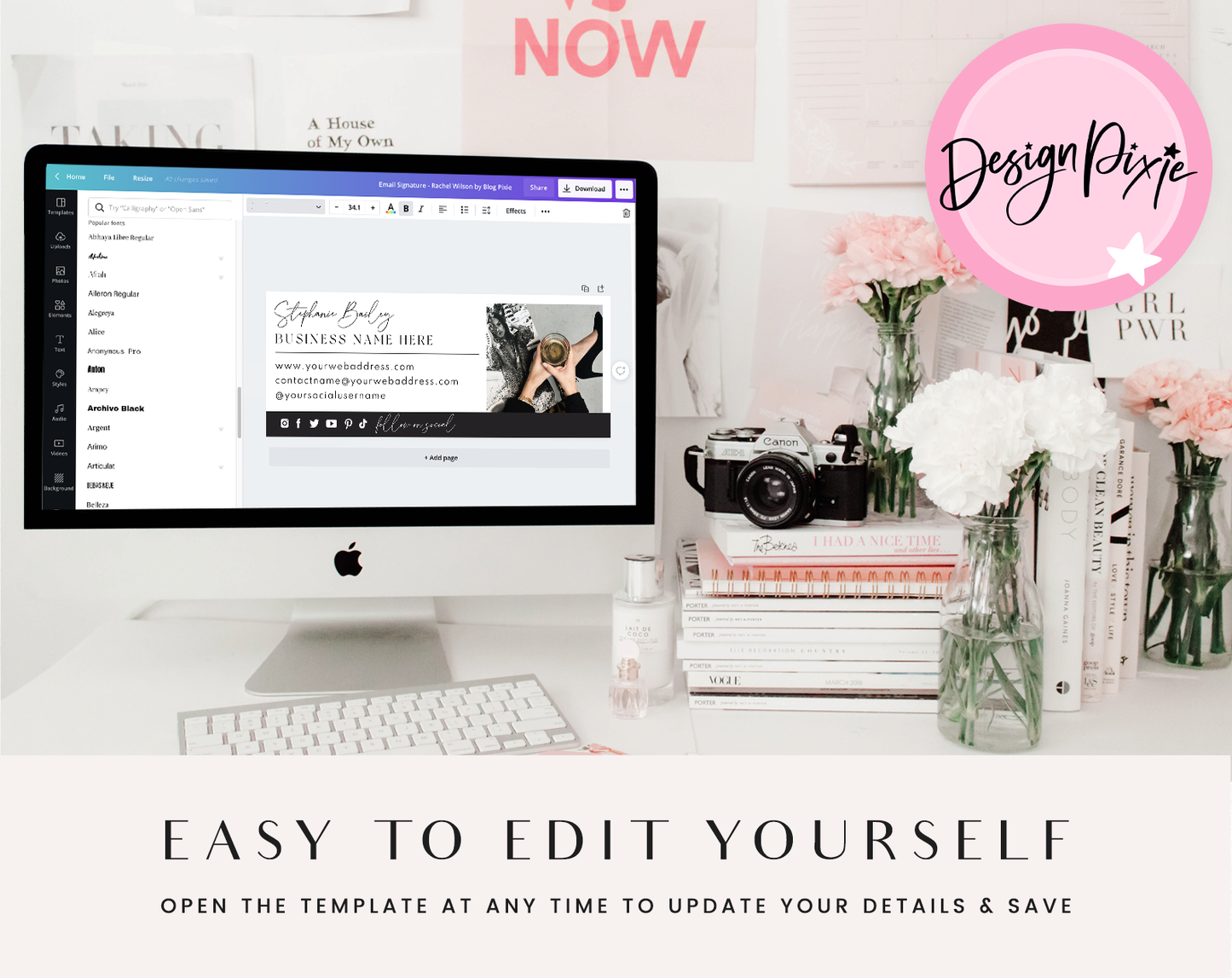 Luxe Email Signature Template