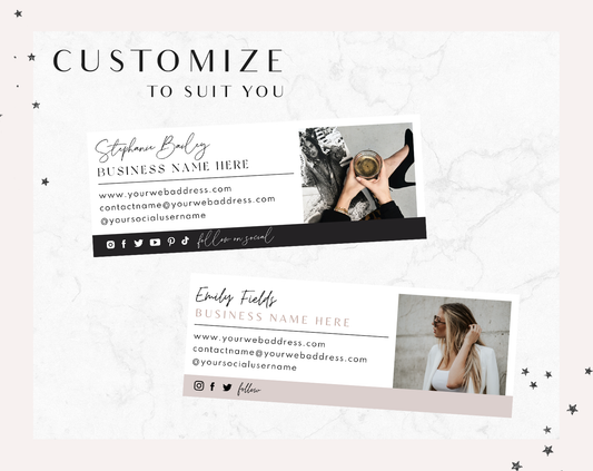 Luxe Email Signature Template