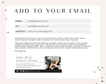 Luxe Email Signature Template