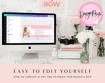Daisy Days Email Signature Template