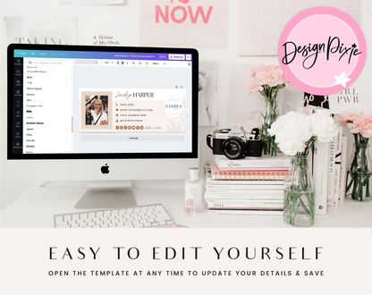 Harper Email Signature Template