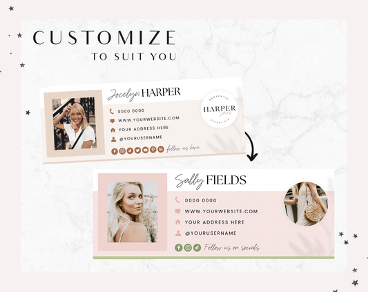 Harper Email Signature Template