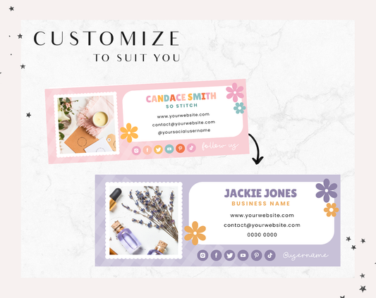 So Stitch Email Signature Template