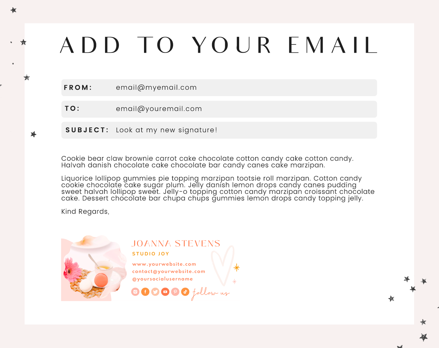 Studio Joy Email Signature