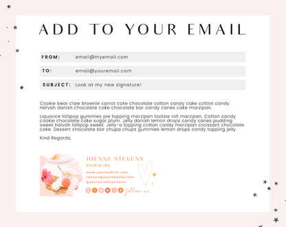Studio Joy Email Signature