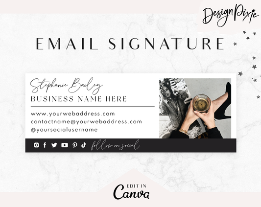 Luxe Email Signature Template