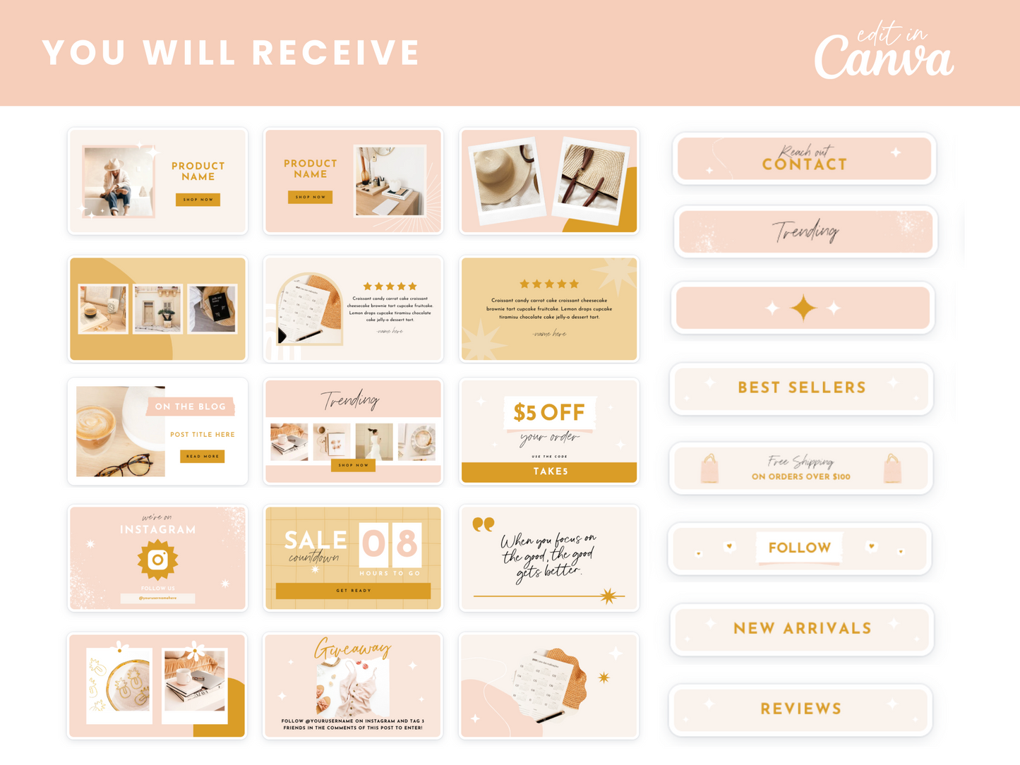 Email Marketing Templates - Sunshine Vibes