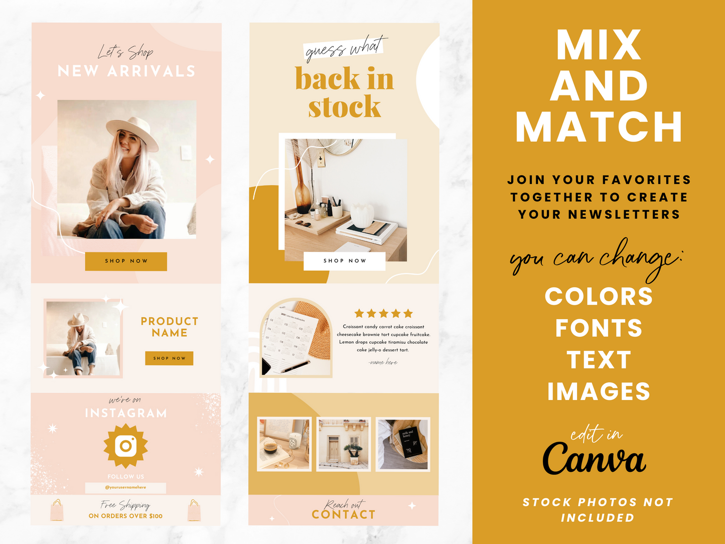 Email Marketing Templates - Sunshine Vibes
