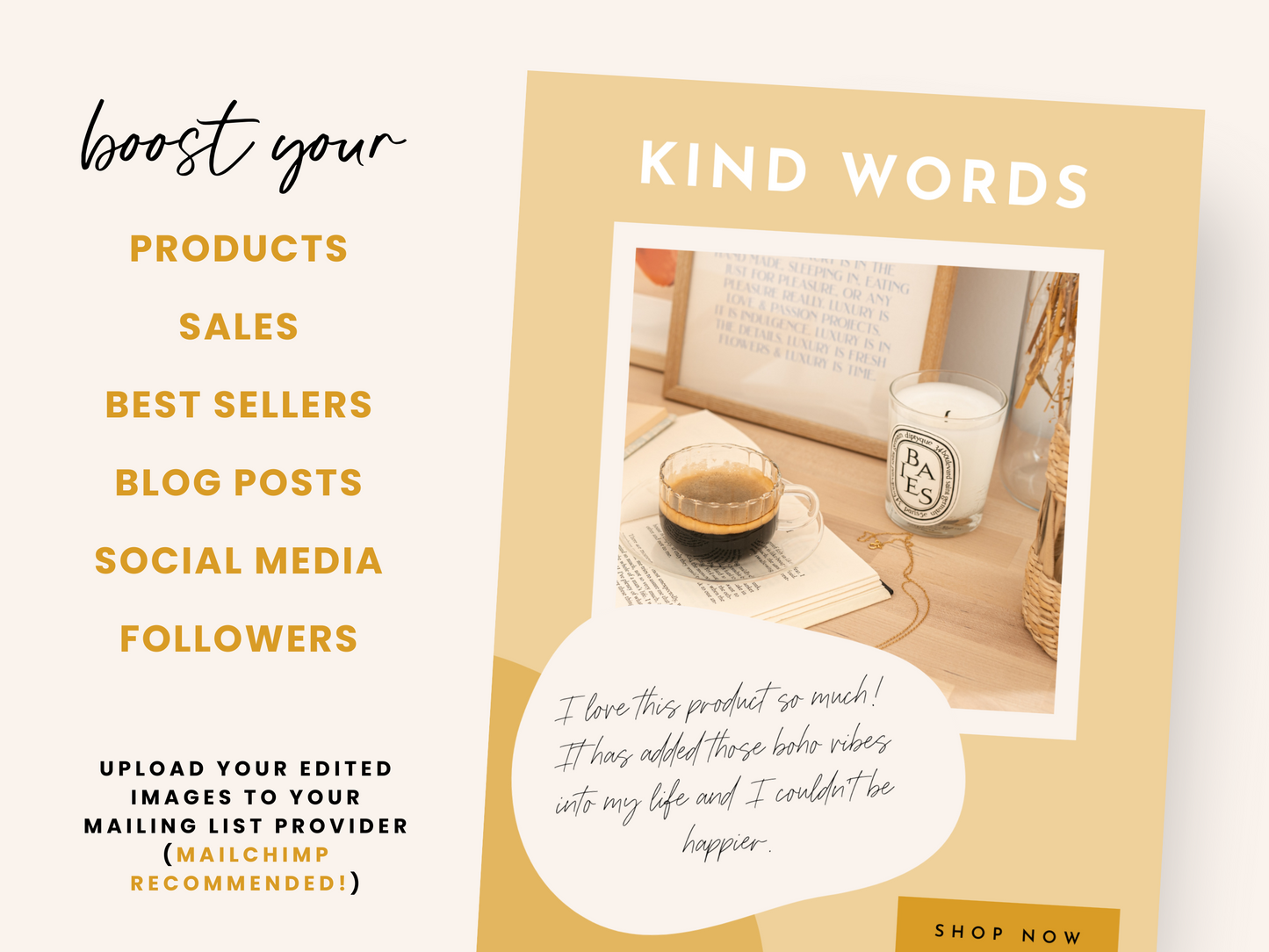 Email Marketing Templates - Sunshine Vibes