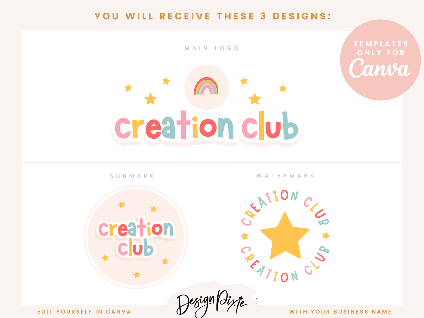 Creation Club Logo Template