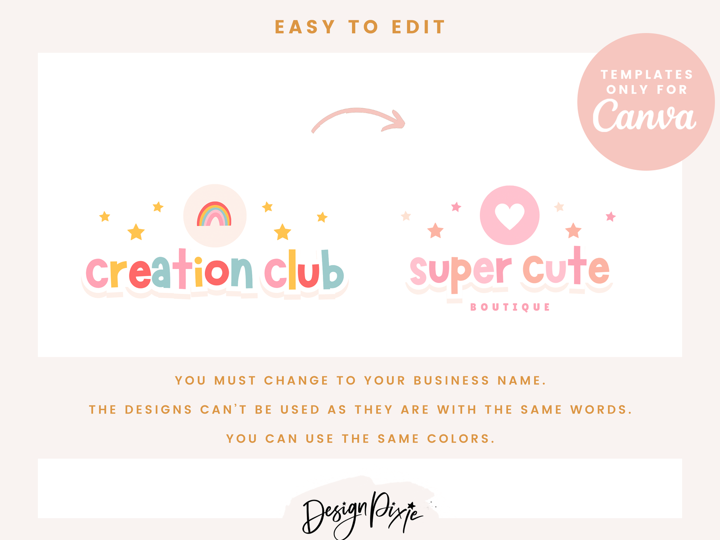 Creation Club Logo Template