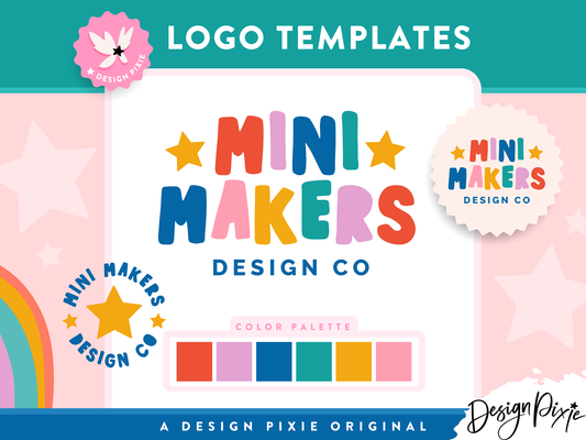 Mini Makers Logo Template