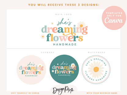 Flower Logo Design Template
