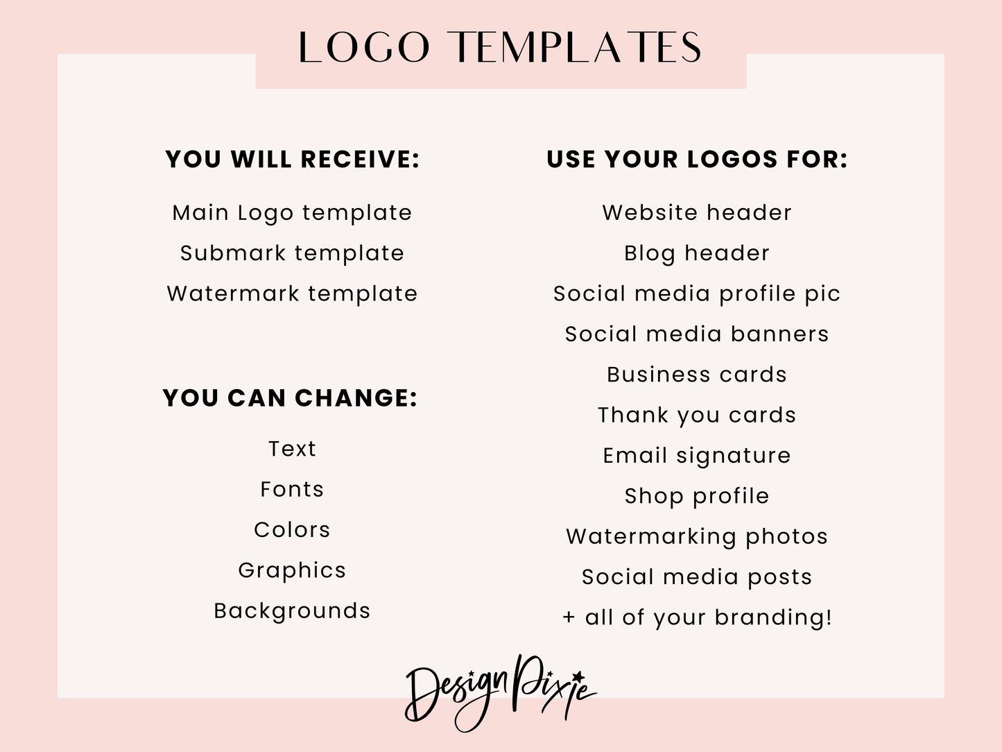 The Party Place Logo Template