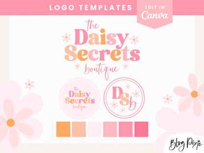 Daisy Secrets Logo Template