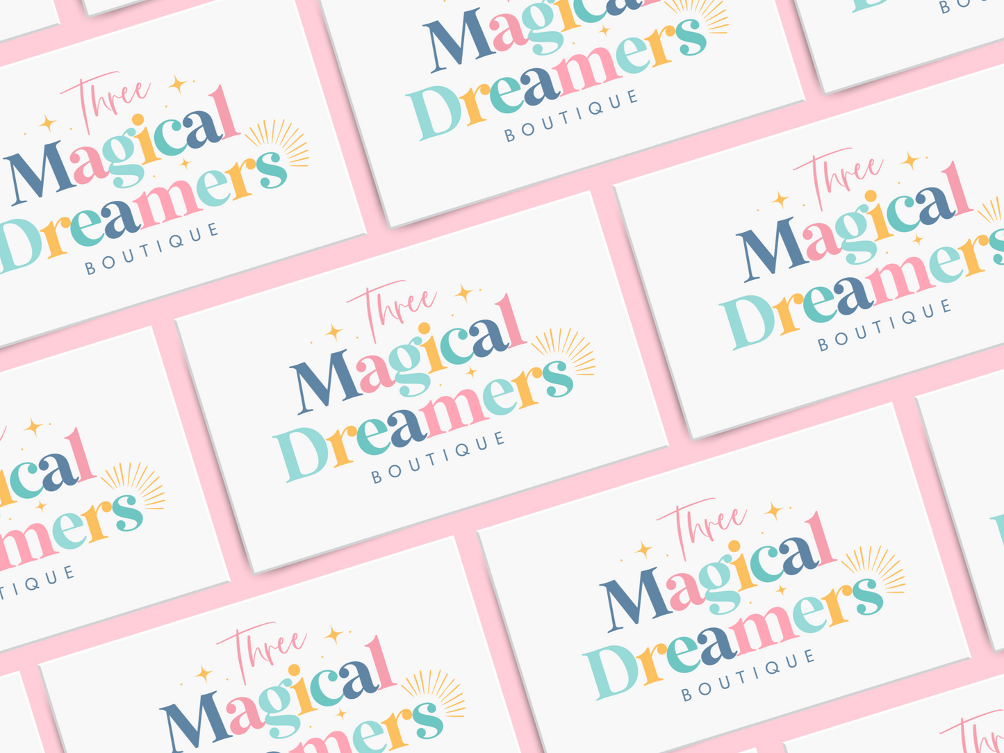 Candy Wishes Logo Template