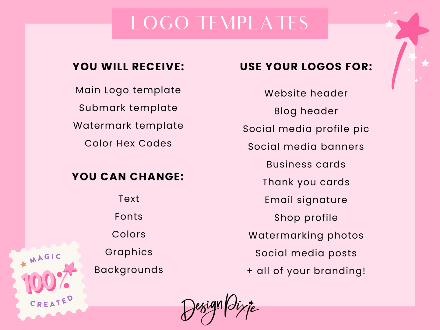 Confetti Logo Design Template