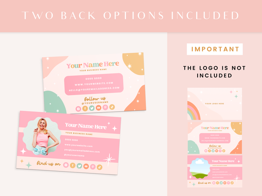 Business Card Template - Magical Wishes
