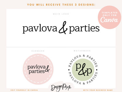 Pavlova Logo Template