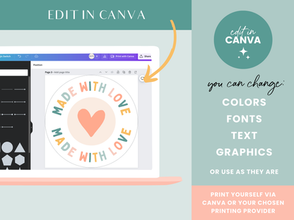 Enchanting Sticker Templates