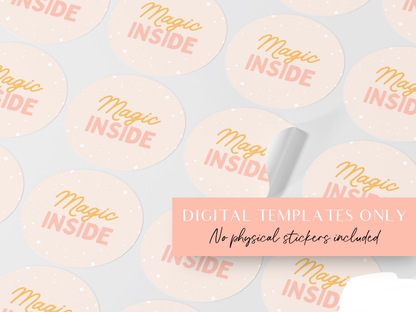 Enchanting Sticker Templates