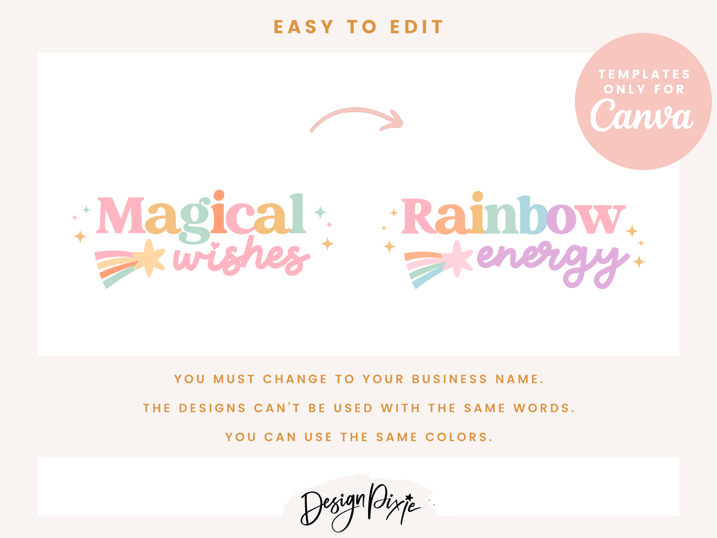 Magical Wishes Logo Template