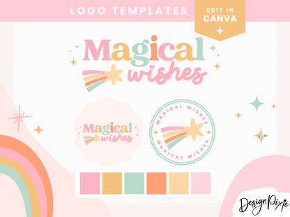 Magical Wishes Logo Template