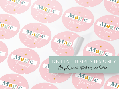 Pastel Sticker Label Templates