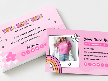 Business Card Template - Sweet Threads