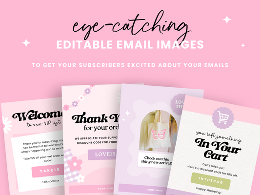 Pink Email Marketing Templates