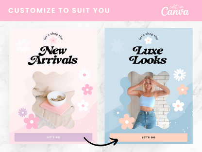 Pink Email Marketing Templates